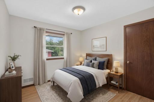 Lower level: bedroom 4 (virtually staged)