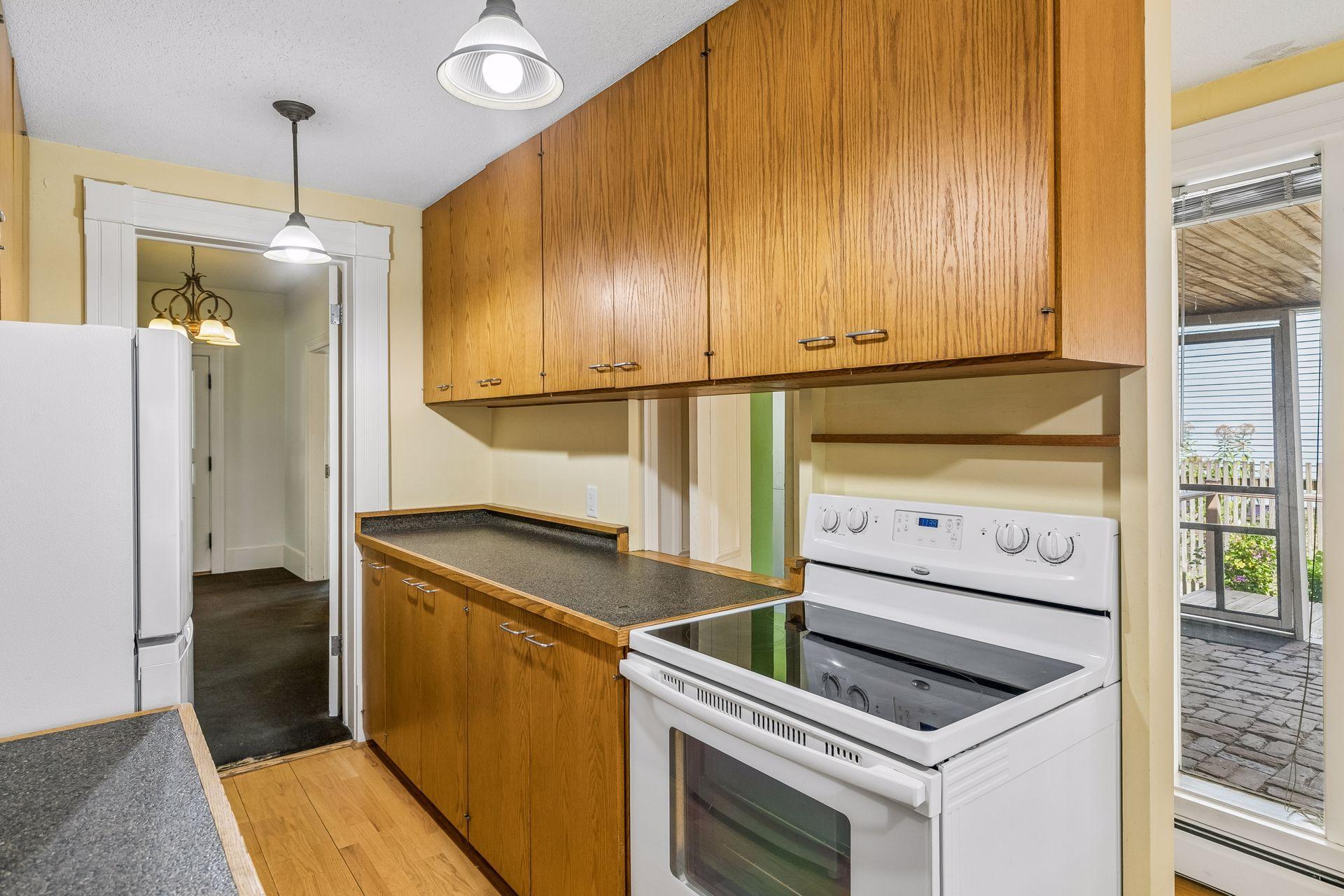 Kitchen with tons of cupboard space