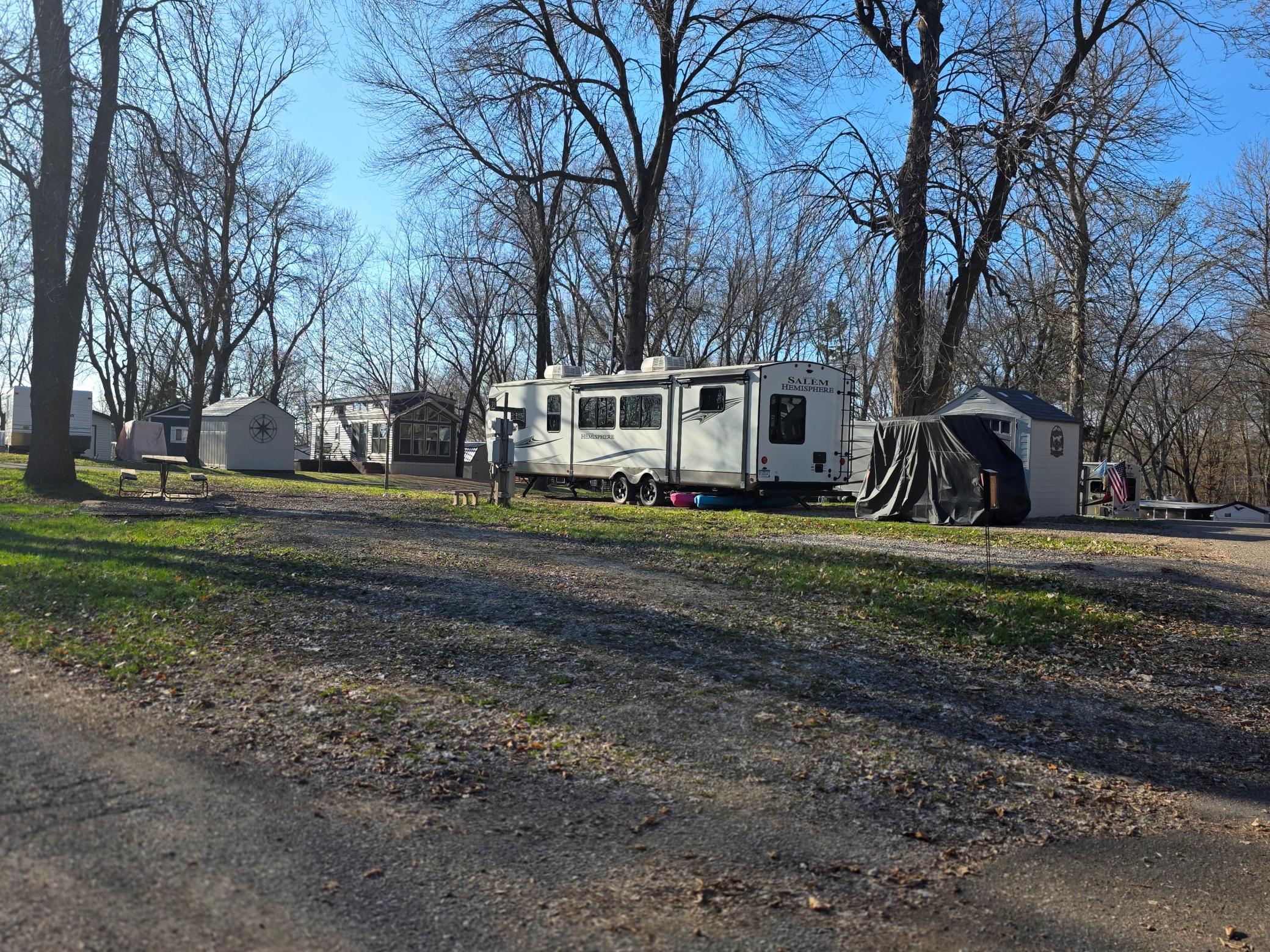 Unit 125 Cokato Lake RV Resort Cooperative Association has gravel pad on a corner unit - all waiting for you!
