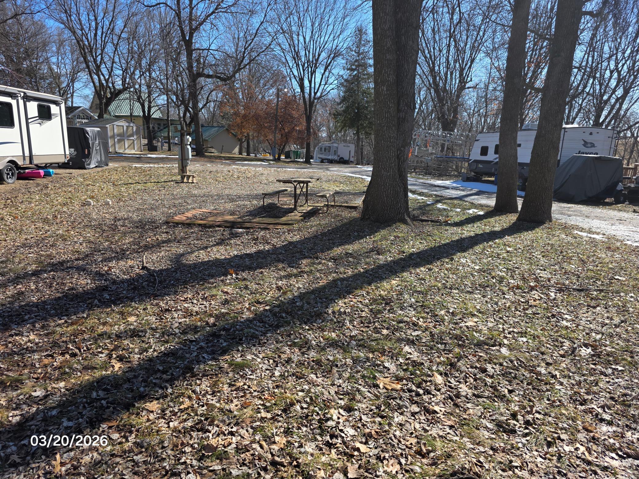 Unit 125 Cokato Lake RV Resort Cooperative Association has gravel pad on a corner unit - all waiting for you!