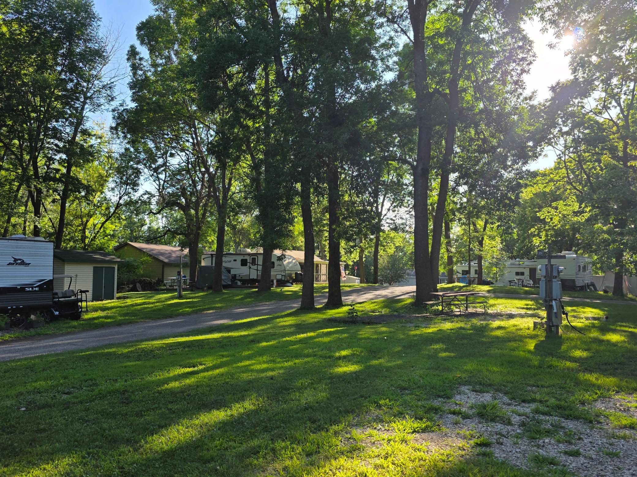 Unit 125 Cokato Lake RV Resort Cooperative Association has gravel pad on a corner unit - all waiting for you!
