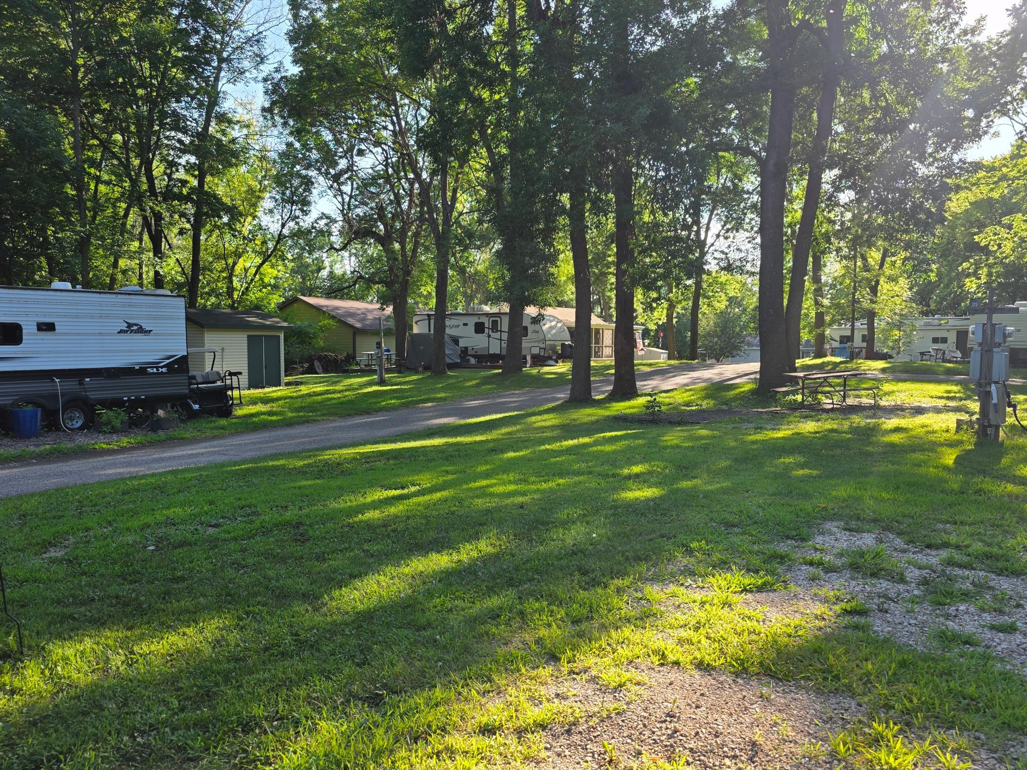 Unit 125 Cokato Lake RV Resort Cooperative Association has gravel pad on a corner unit - all waiting for you!
