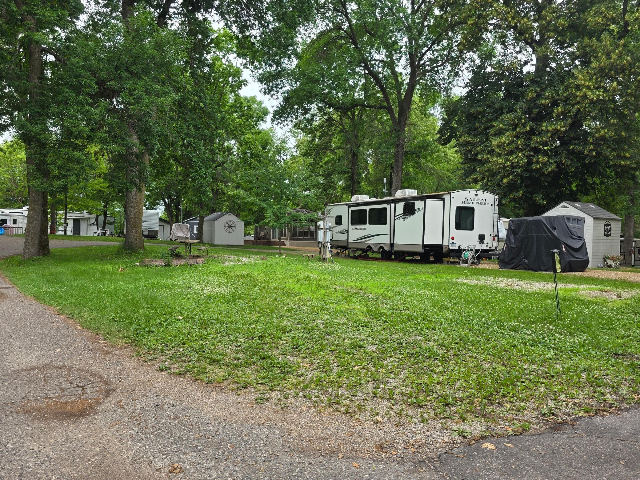 Unit 125 Cokato Lake RV Resort Cooperative Association has gravel pad on a corner unit - all waiting for you!