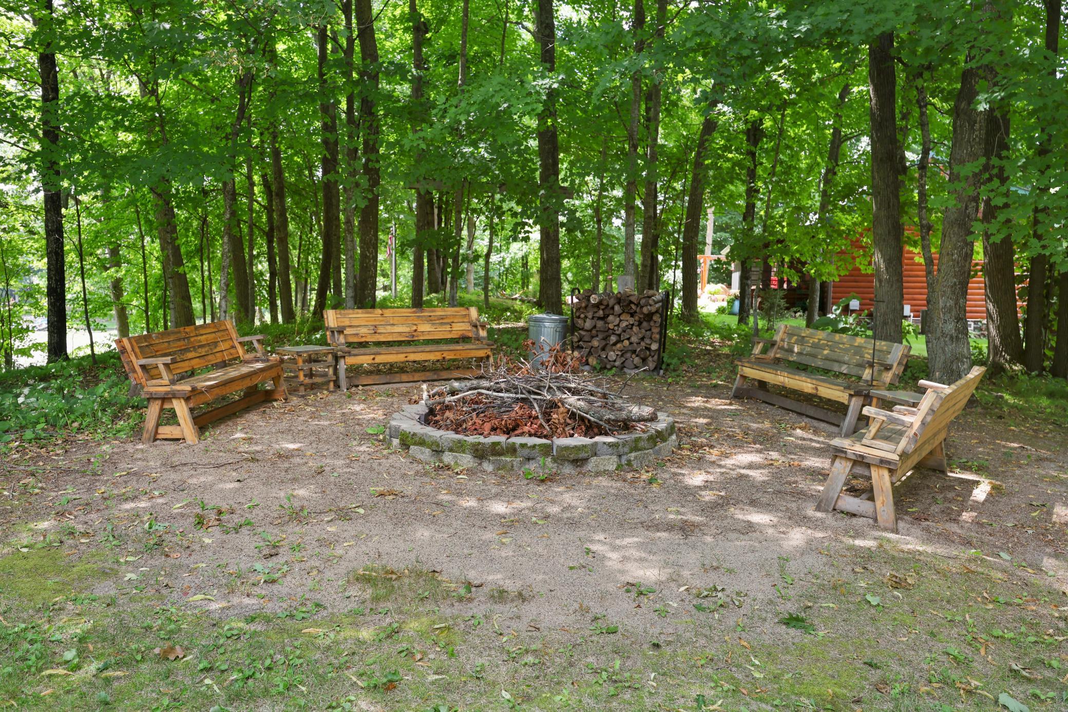 Firepit area