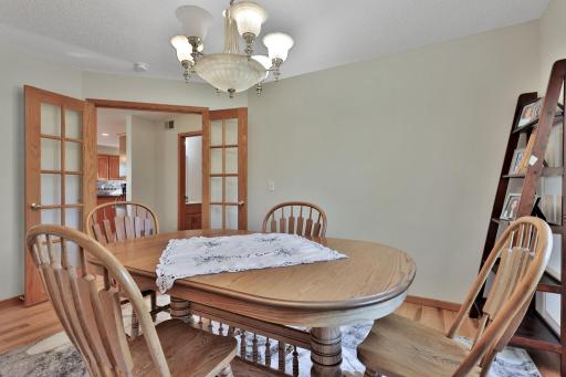 Main floor formal dining room.