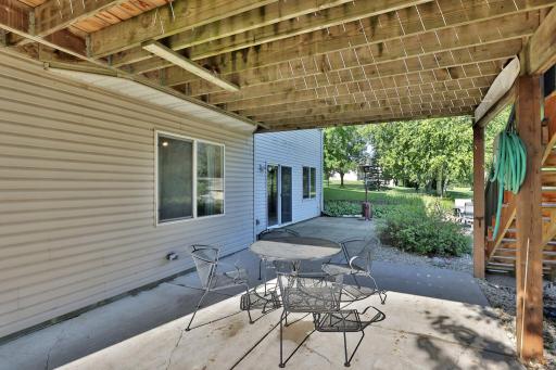 Area under deck could be made into a screen porch.