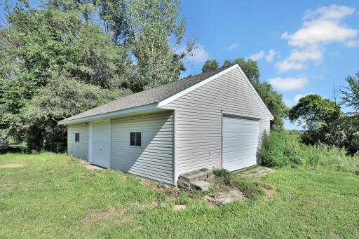 Nice sized detached garage used for horses at one time, excellent storage area for boat, car, shop area and more.
