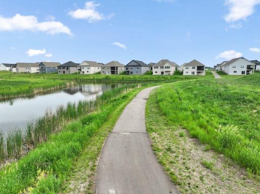 Walking Trails throughout the neighborhood are perfect!