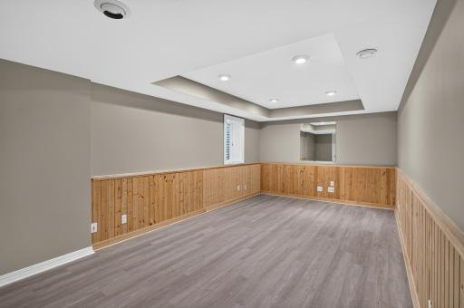 Lower level family room or this can be transformed into another bedroom space, or workout space! So many options!