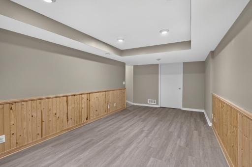 Lower level family room or this can be transformed into another bedroom space, or workout space! So many options!
