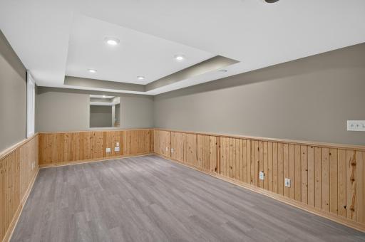 Lower level family room or this can be transformed into another bedroom space, or workout space! So many options!