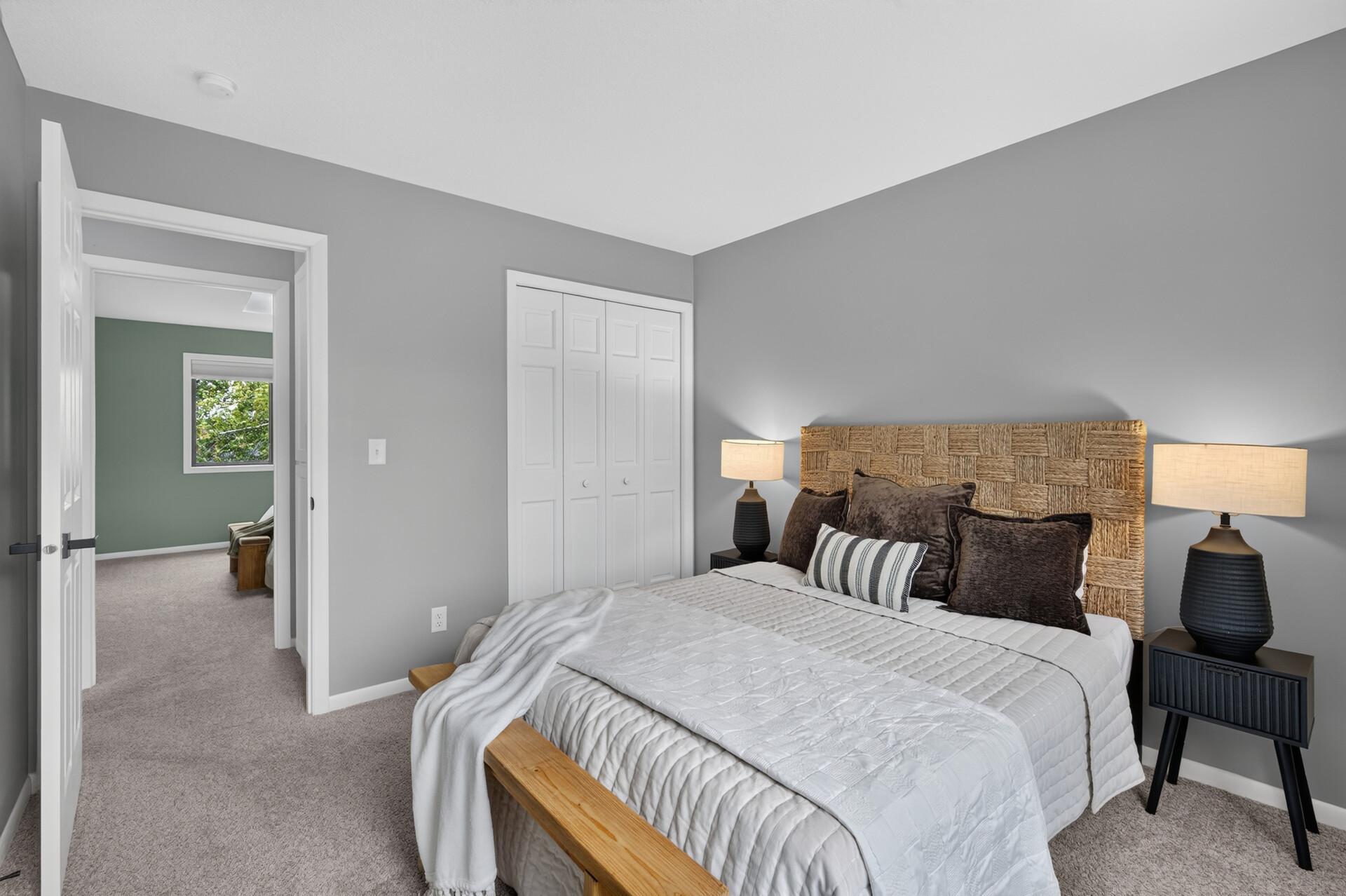 Upper level bedroom