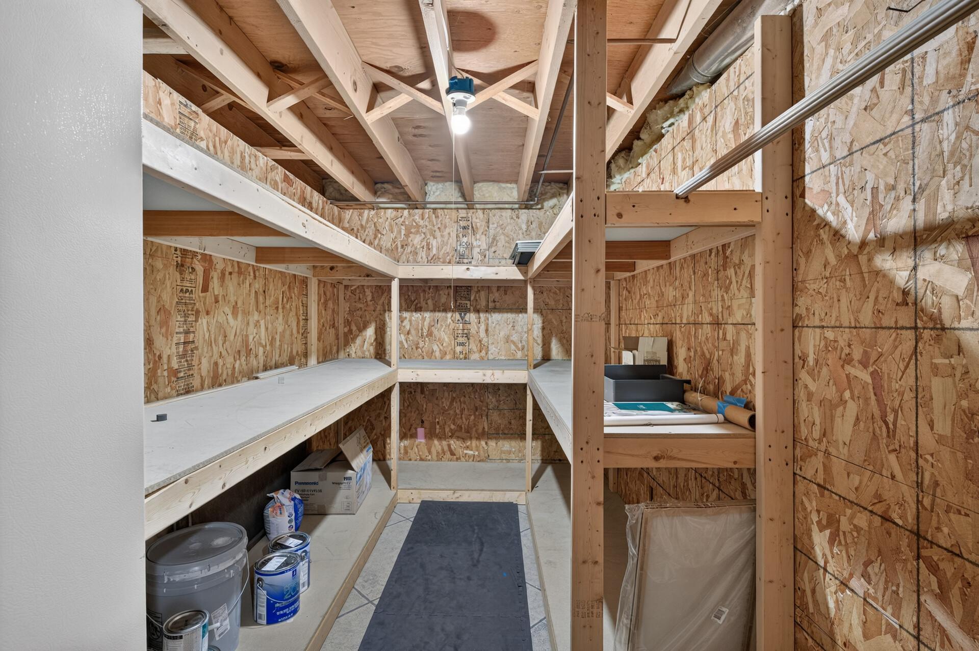 So much built in storage!