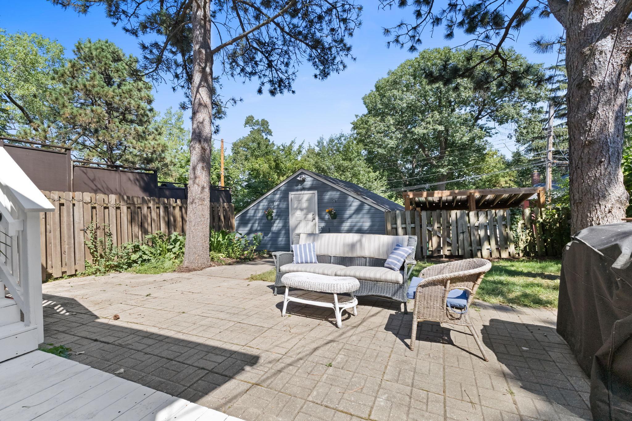 Detached 2 Car Garage and Carport