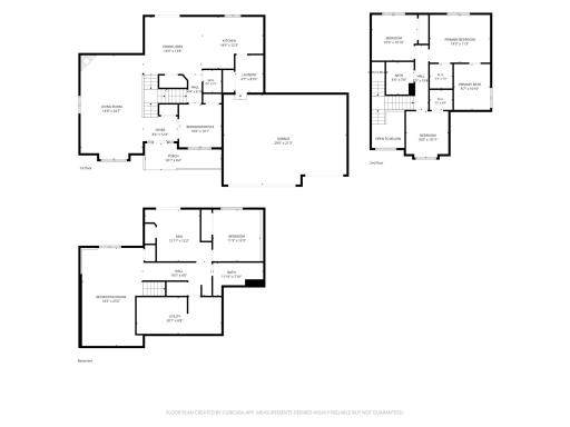 2D Floor Plan for 17872 Tyler Street Northwest