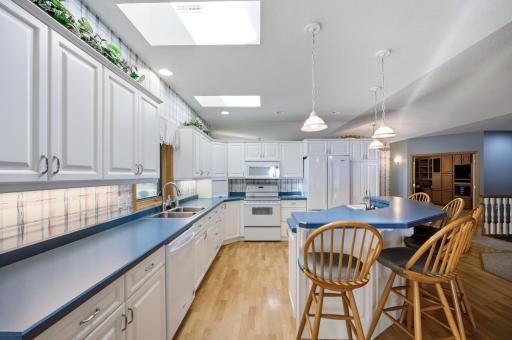 View of kitchen from informal dining/breakfast area