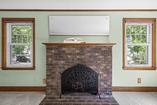 Wood Burning Fireplace