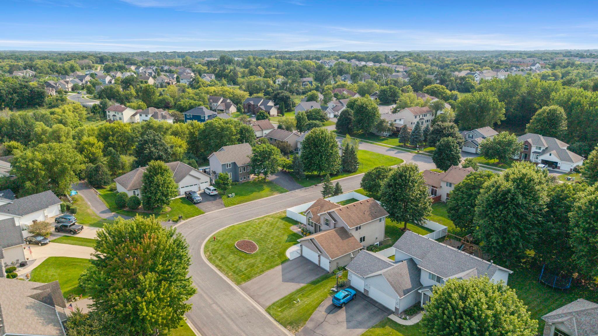 The sellers have loved the friendly neighborhood atmosphere, with other families nearby and plenty of opportunities to get outside and enjoy the community