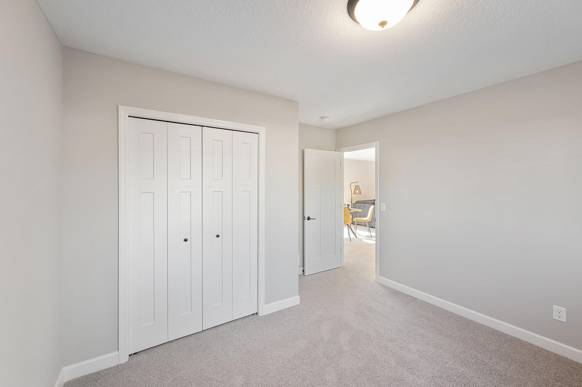 Bedroom - photo of a model home of the same floorplan. Selections may be different.