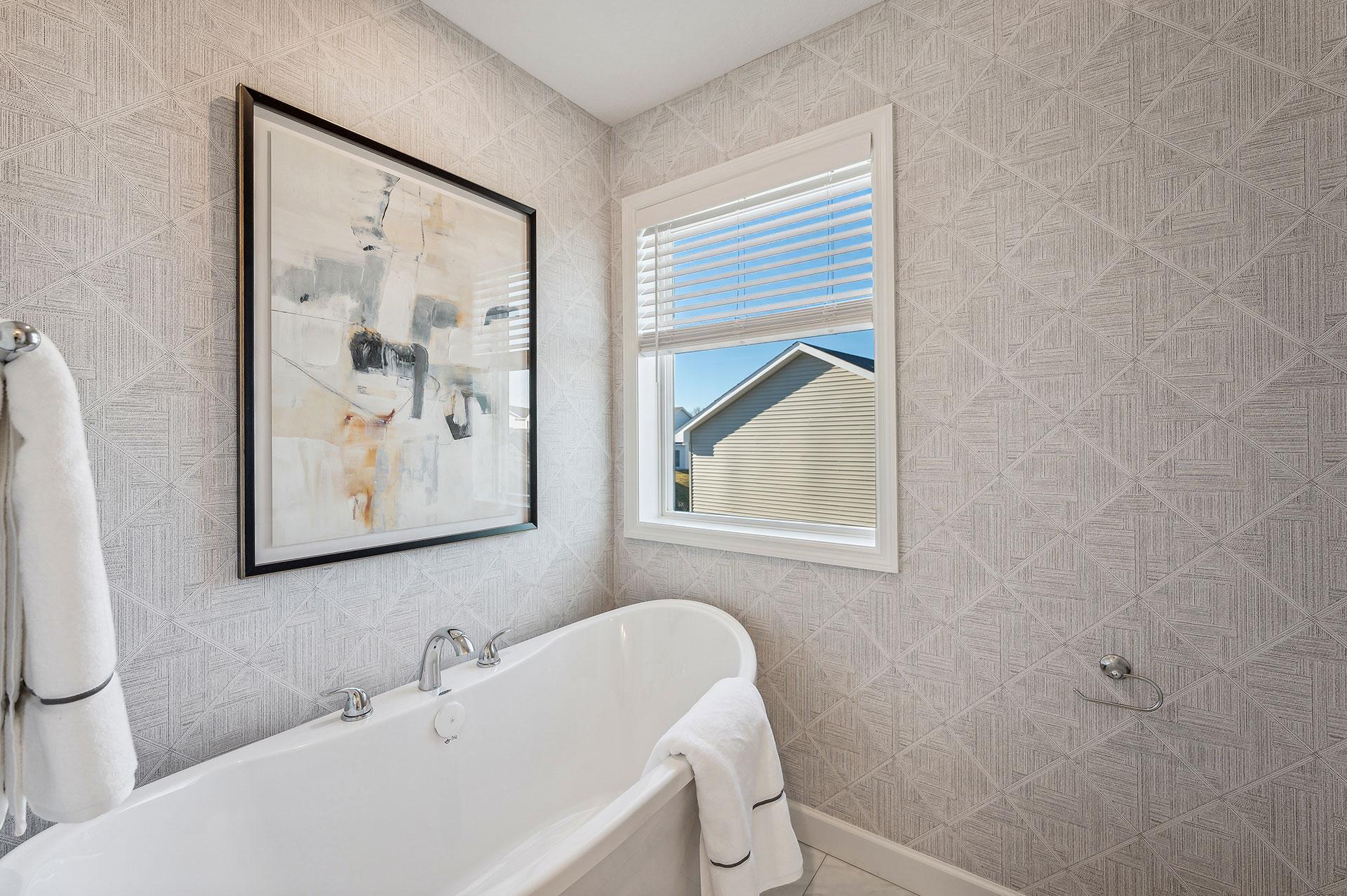 Primary Suite - photo of a staged model home of the same floorplan. Selections may be different.