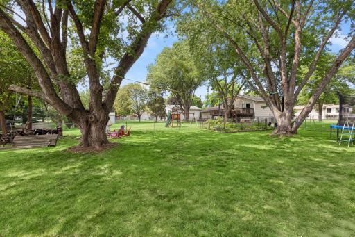 Enjoy a fully fenced, level backyard that's perfect for pets, playtime, and outdoor gatherings.