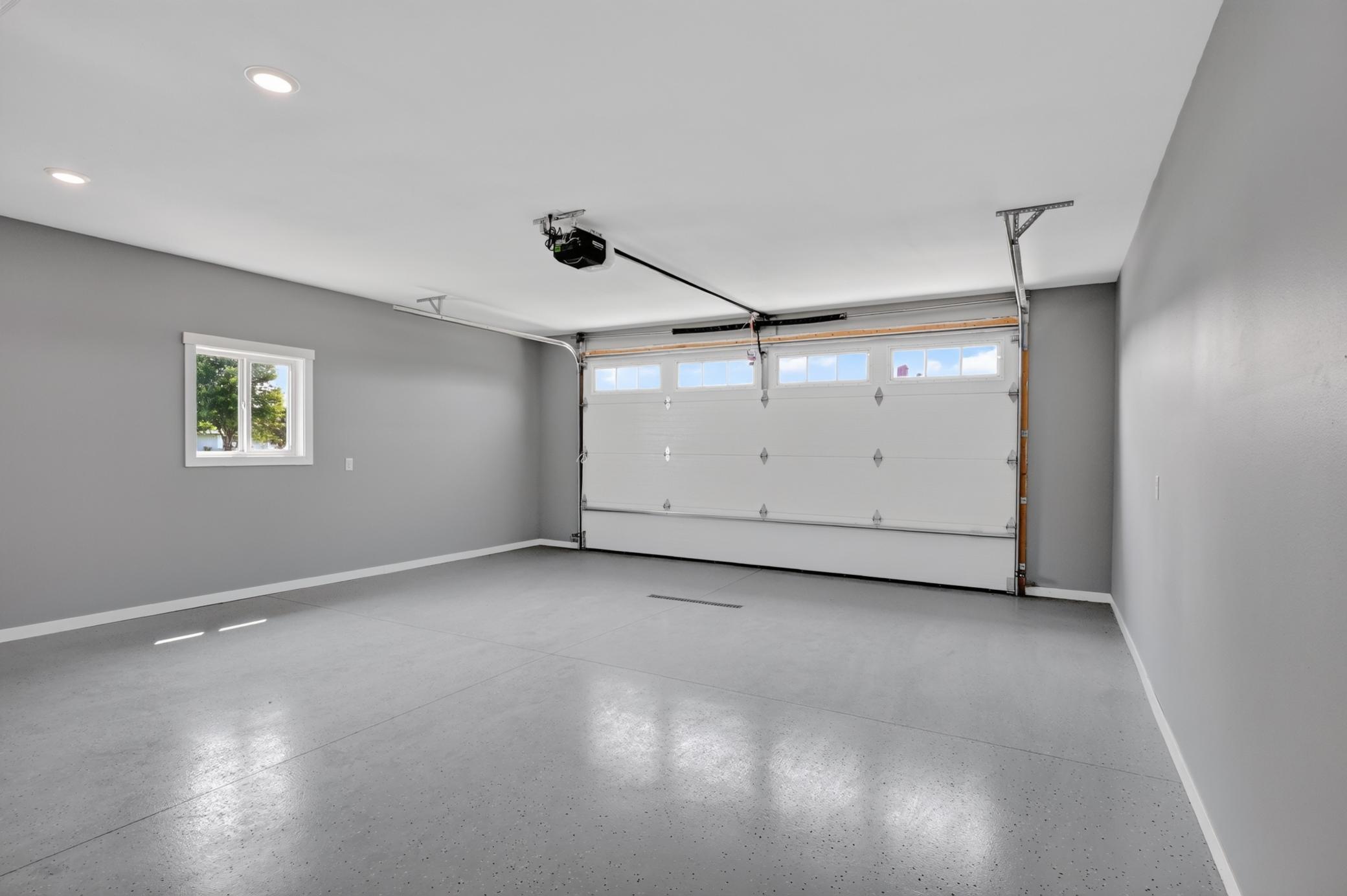 Finished Garage