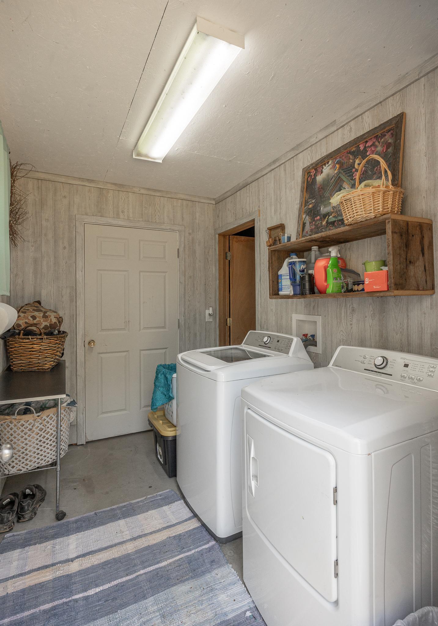 Pole barn laundry