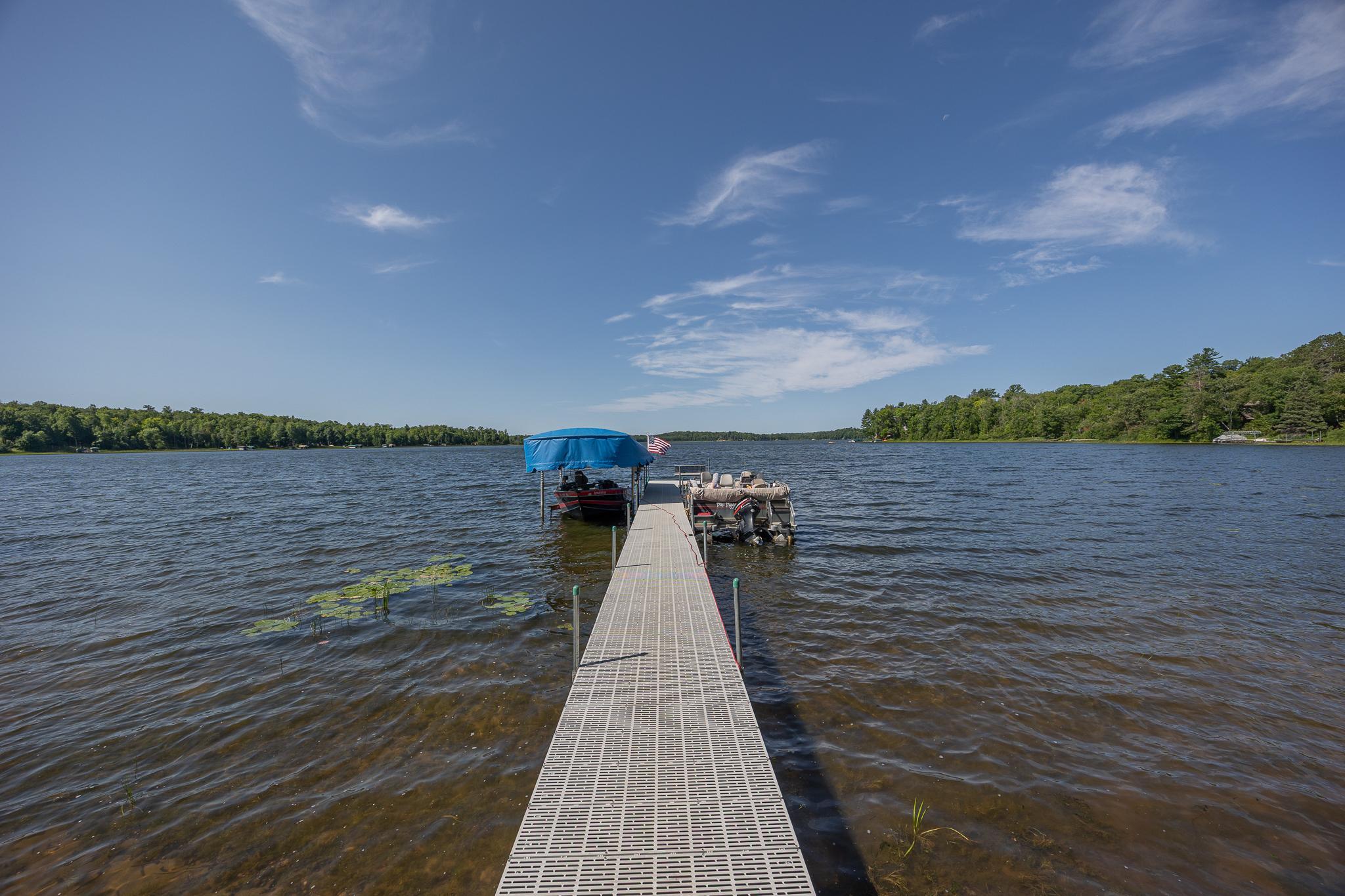 Wabedo lake views