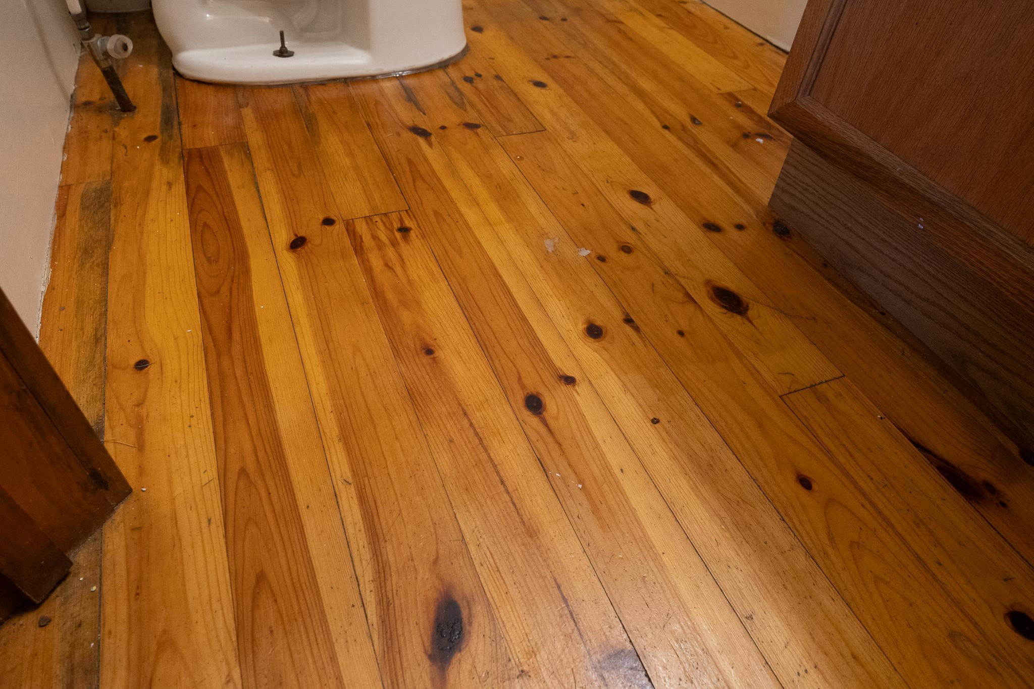 Cabin 3 flooring