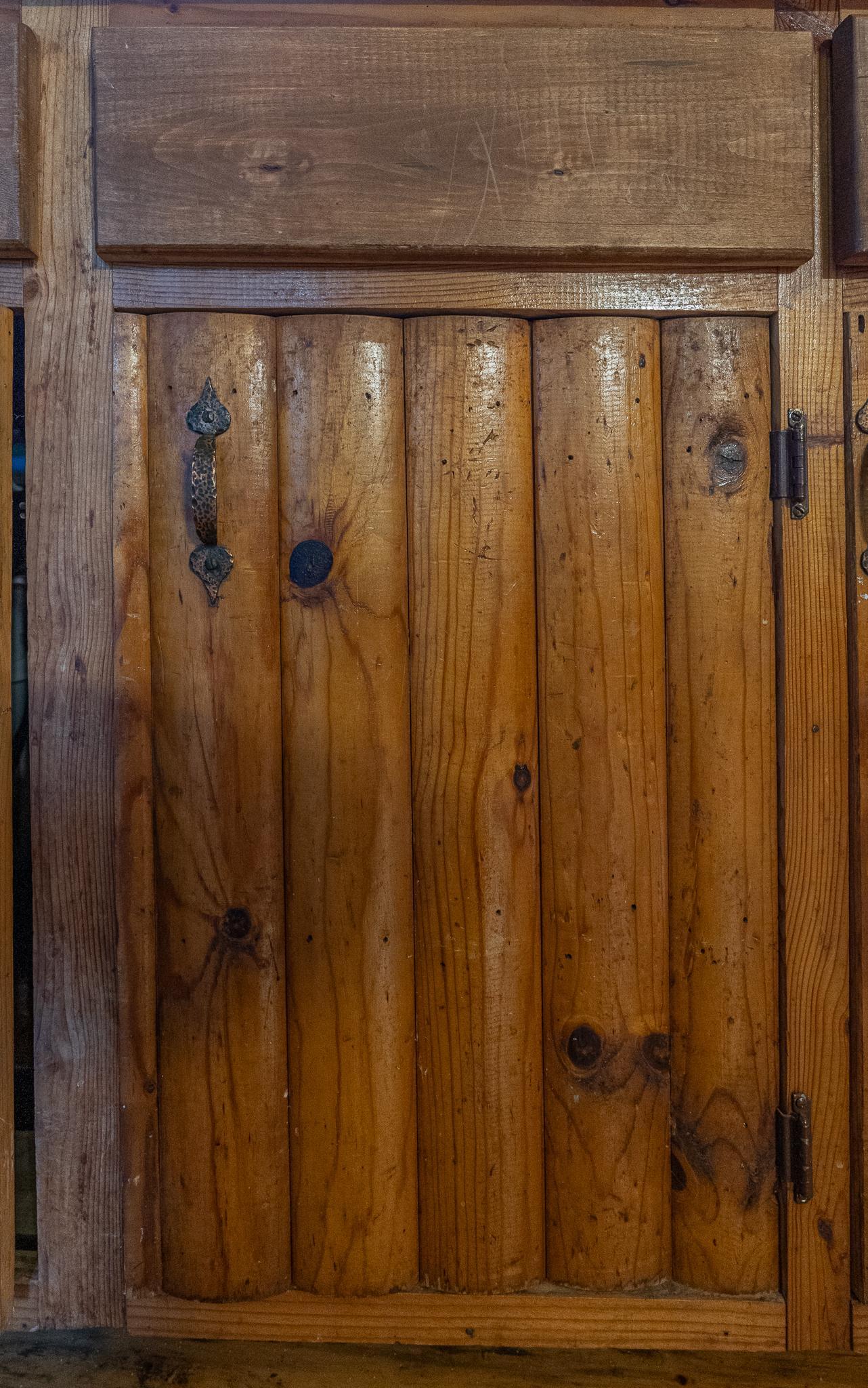 Cabin 3 vintage cabinets