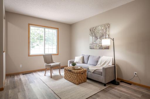Plenty of room for a sectional and all your large furniture in the Living Room!