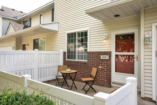 A perfect spot to relax and enjoy your morning coffee or unwind at the end of the day.