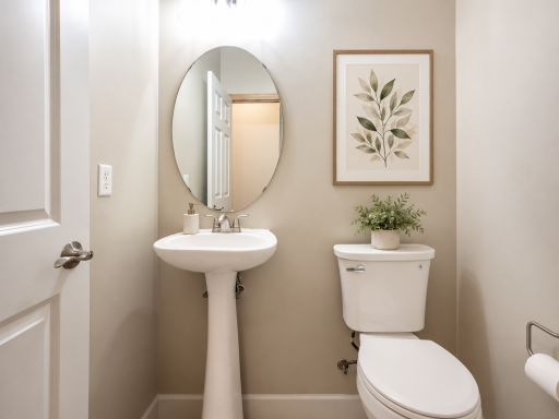 Convenient Main Floor Bathroom