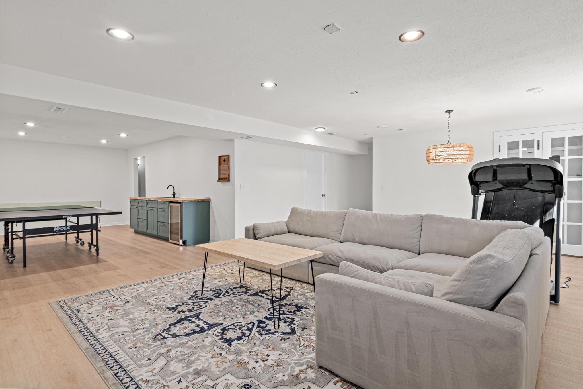 Room to gather, relax, and entertain.