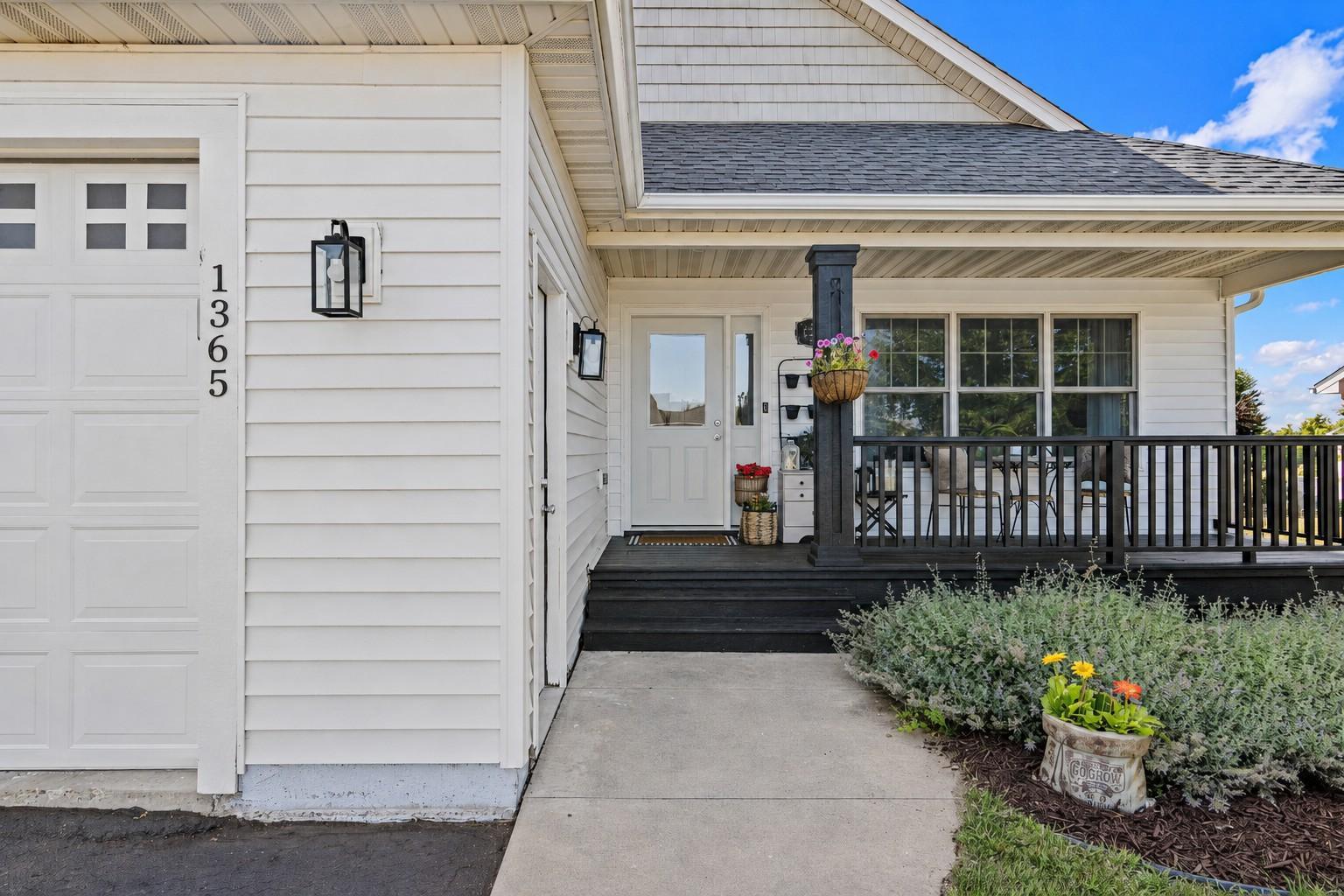 A welcoming front porch to start and end your day.
