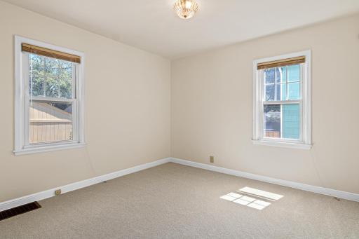 One of two main level bedrooms