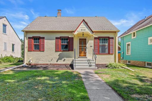 Welcome to 5141 37th Ave S in the Minnehaha Neighborhood. Exterior was freshly painted along with brand new front steps!