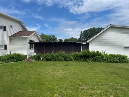 Back Yard View & Garden Beds