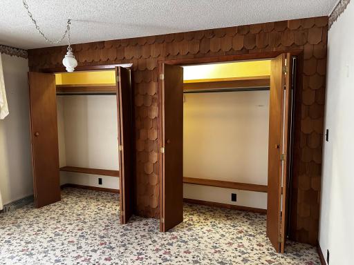 Upper Level Bedroom Closets
