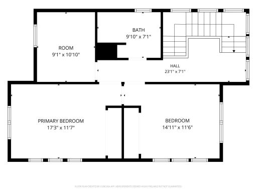 Upper level layout