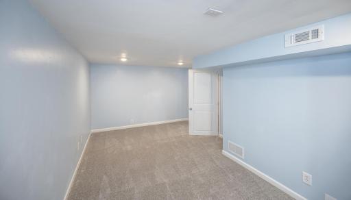 Brand new carpet, lots of light