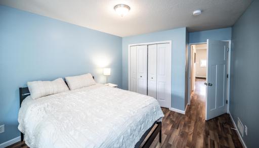 Spacious guest bedroom