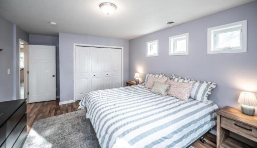 Plenty of room in the primary bedroom