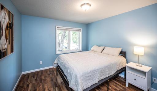 Guest bedroom on the main level