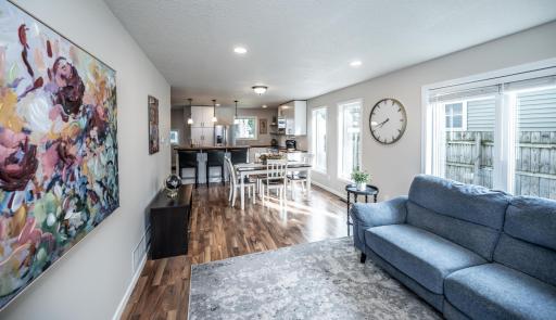 Open concept living