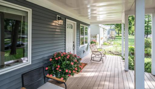 What a front porch! 8' X 24'