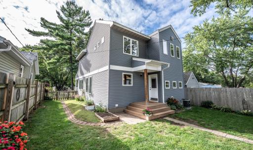 Beautiful landscaping in the front and backyards