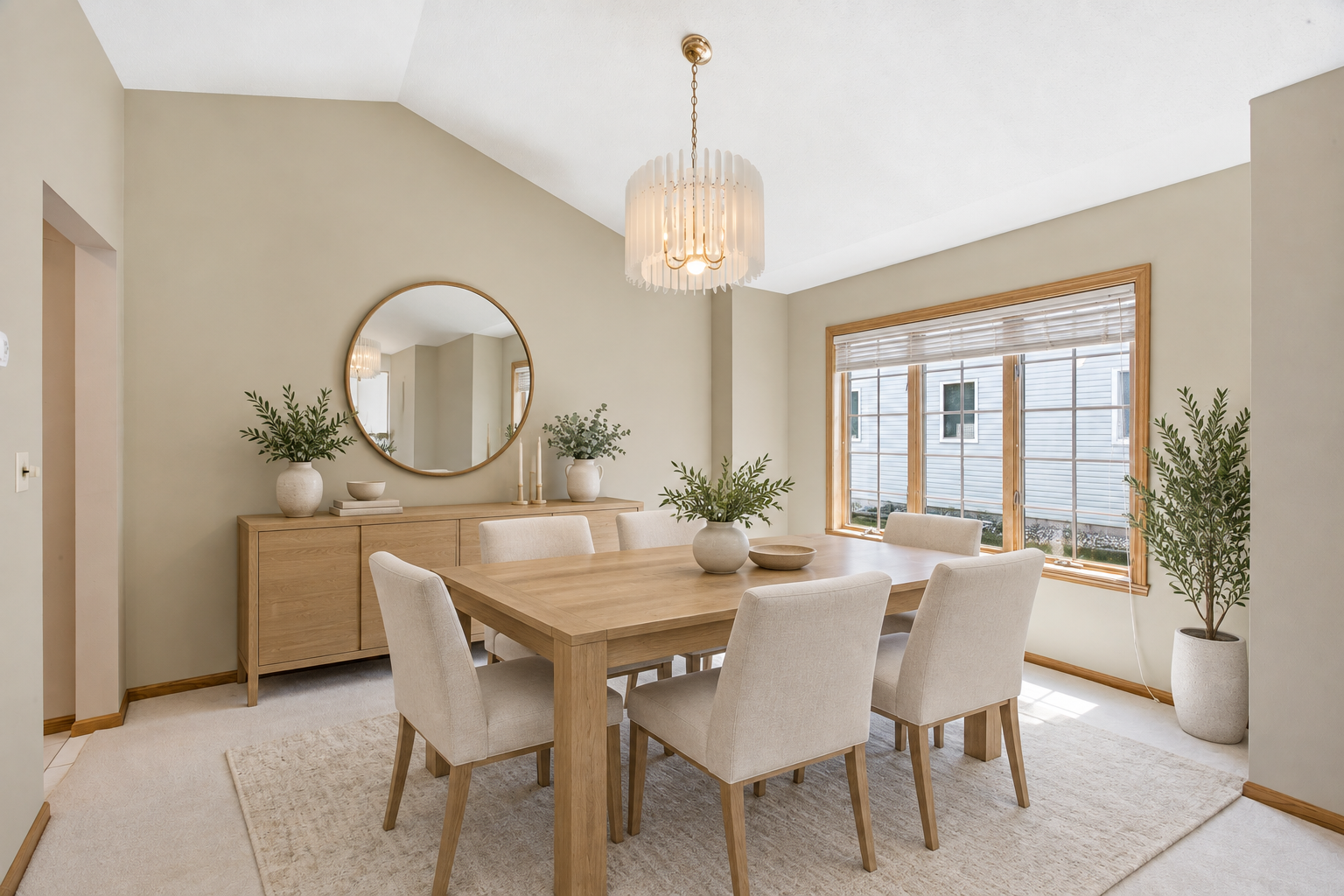 Dining Room - Digitally Staged