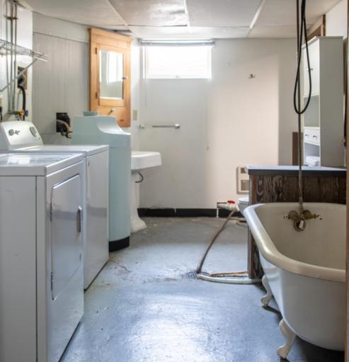 Laundry and 3rd Bath
