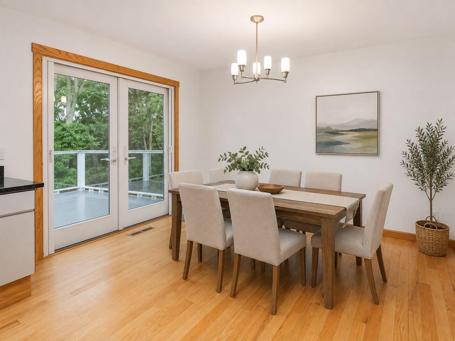 AI Virtually staged. Furniture and décor were digitally added. See the adjacent original photo for the property’s current condition.